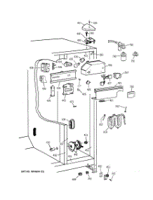 04 - Fresh Food Section parts for Ge Refrigerator TFX26KPDAAA from AppliancePartsPros.com