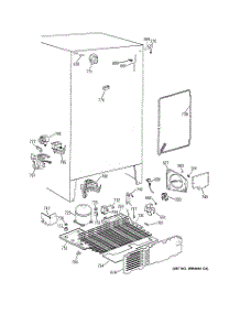 06 - Unit Parts parts for Ge Refrigerator TFX26KPDAAA from AppliancePartsPros.com