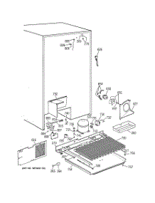 07 - Unit Parts parts for Ge Refrigerator TPG24PRDABB from AppliancePartsPros.com