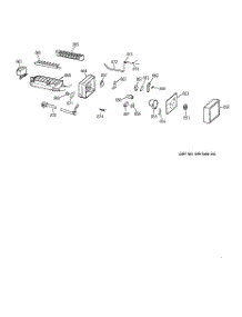07 - Icemaker Wr30x0327 parts for Ge Refrigerator TFX26PPDAWW from AppliancePartsPros.com