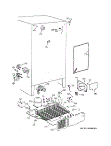 06 - Unit Parts parts for Ge Refrigerator TFX26PPDAAA from AppliancePartsPros.com