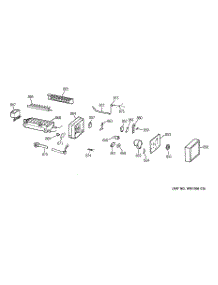 04 - Ice Maker Wr30x0327 parts for Ge Refrigerator TFX25CRBGAA from AppliancePartsPros.com
