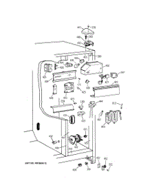 05 - Fresh Food Section parts for Ge Refrigerator TFX25CRBGAA from AppliancePartsPros.com