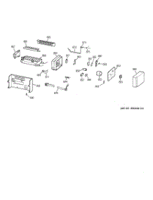 07 - Icemaker Wr30x0330 parts for Ge Refrigerator TFZ22PRDAWW from AppliancePartsPros.com