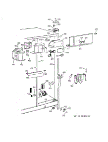 04 - Fresh Food Section parts for Ge Refrigerator TFZ22PRDABB from AppliancePartsPros.com
