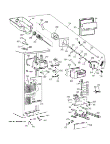 03 - Freezer Section parts for Ge Refrigerator TFX30PPDAWW from AppliancePartsPros.com