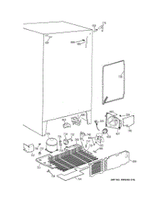 06 - Unit Parts parts for Ge Refrigerator TFX26KRDAWW from AppliancePartsPros.com