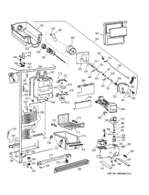 03 - Freezer Section parts for Ge Refrigerator TFX22PPDACC from AppliancePartsPros.com