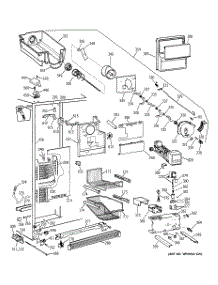 03 - Freezer Section parts for Ge Refrigerator TPX21BRDABB from AppliancePartsPros.com