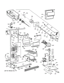 02 - Freezer Section parts for Ge Refrigerator MSK22GRBEAD from AppliancePartsPros.com