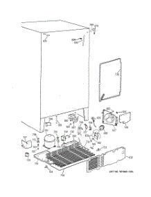 04 - Unit Parts parts for Ge Refrigerator MSK22GRBEAA from AppliancePartsPros.com