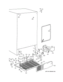 04 - Unit Parts parts for Ge Refrigerator MSK25GACEAA from AppliancePartsPros.com