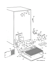 07 - Unit Parts parts for Ge Refrigerator MSK28PFBEAA from AppliancePartsPros.com