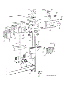 04 - Fresh Food Section parts for Ge Refrigerator TFS22PPBCBS from AppliancePartsPros.com