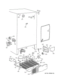06 - Unit Parts parts for Ge Refrigerator TFX26XPDAWW from AppliancePartsPros.com