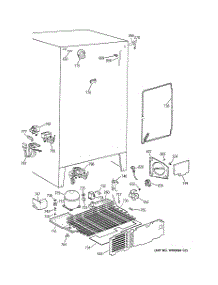 06 - Unit Parts parts for Ge Refrigerator TFX22ZPDAWW from AppliancePartsPros.com