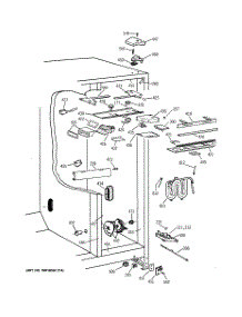 04 - Fresh Food Section parts for Ge Refrigerator TPG21JRDABB from AppliancePartsPros.com