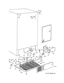 06 - Unit Parts parts for Ge Refrigerator TPG21JRDABB from AppliancePartsPros.com