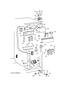 05 - Fresh Food Section parts for Ge Refrigerator TFX22CRDABB from AppliancePartsPros.com