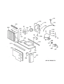 07 - Unit Parts parts for Ge Refrigerator ZIS48NCA from AppliancePartsPros.com