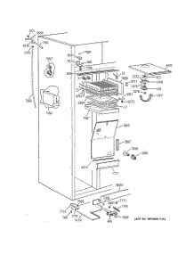 03 - Freezer Section parts for Ge Refrigerator ZIS42NCA from AppliancePartsPros.com