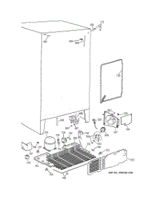 06 - Unit Parts parts for Ge Refrigerator TFG25PRBCBS from AppliancePartsPros.com