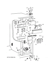 04 - Fresh Food Section parts for Ge Refrigerator TFM22PRBEWW from AppliancePartsPros.com