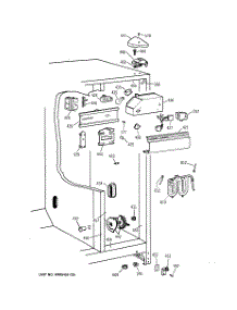 07 - Fresh Food Section parts for Ge Refrigerator TFM20JRBEWW from AppliancePartsPros.com