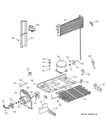 06 - Unit Parts parts for Ge Refrigerator TBX21GIDARWW from AppliancePartsPros.com
