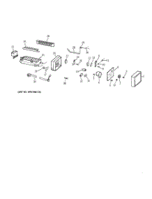 04 - Unit Parts parts for Ge Refrigerator TFZ20JRBEWW from AppliancePartsPros.com