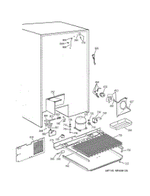 07 - Unit Parts parts for Ge Refrigerator TFG28ZFCEWH from AppliancePartsPros.com