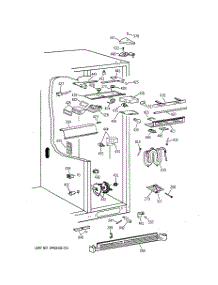 05 - Fresh Food Section parts for Ge Refrigerator TFG28PRCEWW from AppliancePartsPros.com