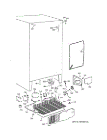 04 - Unit Parts parts for Ge Refrigerator TFZ22JRBEWW from AppliancePartsPros.com