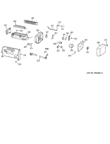 08 - Icemaker Wr30x0328 parts for Ge Refrigerator TFJ28PFBEWW from AppliancePartsPros.com