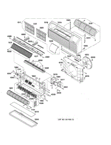 02 - Section2 parts for Ge Air Conditioner AZ52H09EABM1 from AppliancePartsPros.com