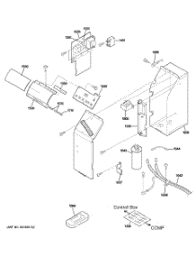 02 - Control Parts parts for Ge Air Conditioner AJCQ10ACDM1 from AppliancePartsPros.com