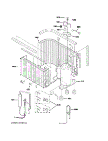 03 - Sealed System & Components parts for Ge Air Conditioner AJEQ06LCDM1 from AppliancePartsPros.com