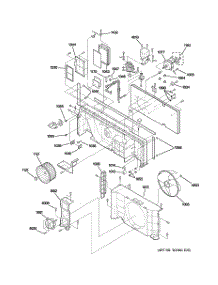 02 - Motor & Chassis Parts parts for Ge Air Conditioner AZ38H15DABM2 from AppliancePartsPros.com