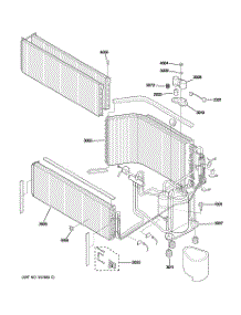 04 - Unit Parts parts for Ge Air Conditioner AZ29E07EACM1 from AppliancePartsPros.com
