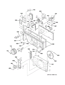 02 - Motor & Chassis Parts parts for Ge Air Conditioner AZ28E12DABM3 from AppliancePartsPros.com