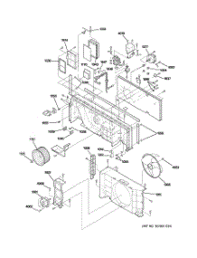 02 - Motor & Chassis Parts parts for Ge Air Conditioner AZ39H09EACM1 from AppliancePartsPros.com