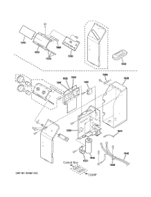 02 - Control Parts parts for Ge Air Conditioner AJCQ08ACCM2 from AppliancePartsPros.com