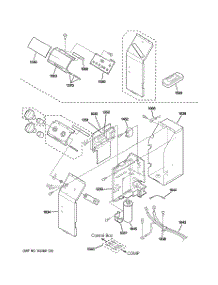 02 - Control Parts parts for Ge Air Conditioner AJCQ12ACCM1 from AppliancePartsPros.com