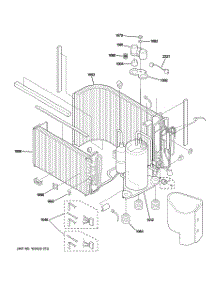 03 - Unit Parts parts for Ge Air Conditioner AJCQ12ACCM1 from AppliancePartsPros.com