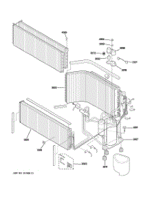 04 - Unit Parts parts for Ge Air Conditioner AZ28E09DACM3 from AppliancePartsPros.com