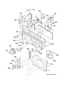 02 - Motor & Chassis Parts parts for Ge Air Conditioner AZ28E09DABM3 from AppliancePartsPros.com