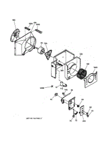 03 - Chassis Assembly parts for Ge Air Conditioner AVM22DAR2 from AppliancePartsPros.com