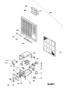 02 - Section2 parts for Ge Air Conditioner AME06LAM2 from AppliancePartsPros.com