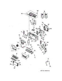 02 - Motor, Compressor & System Components parts for Ge Air Conditioner AZ31H12D3CV6 from AppliancePartsPros.com