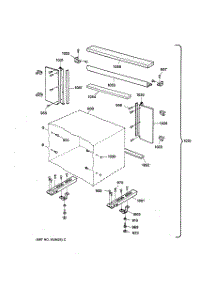 02 - Mounting Parts parts for Ge Air Conditioner AJS08AHV3 from AppliancePartsPros.com
